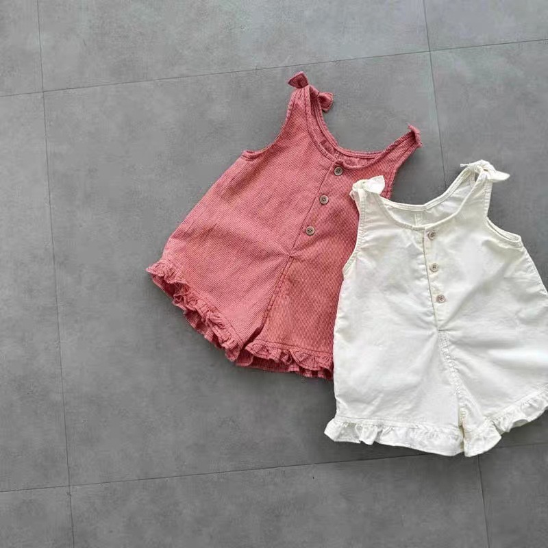 HY2831 Girls Summer Romper wit - مراجعة Baby Z Clothing وسعره